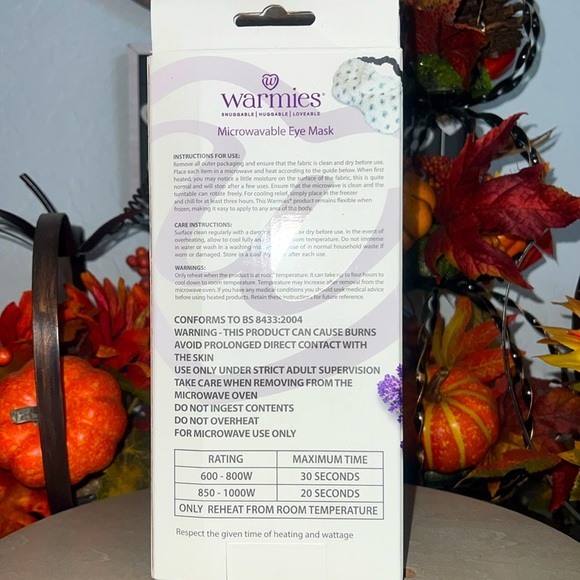 ❄️Snowy❄️ Warmies Eye Mask - Picture 3 of 7